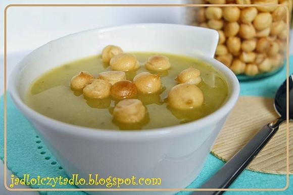 Zupa porowo-imbirowa