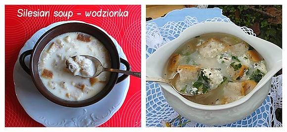 Wodzionka śląska zupa na czerstwy chleb