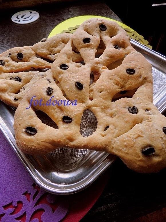 Fougasse - francuski chleb w kształcie listków od marcowej piekarni