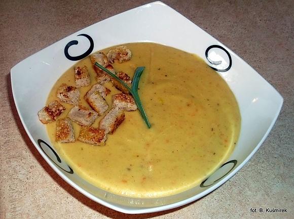 Puszysta kartoflanka z curry