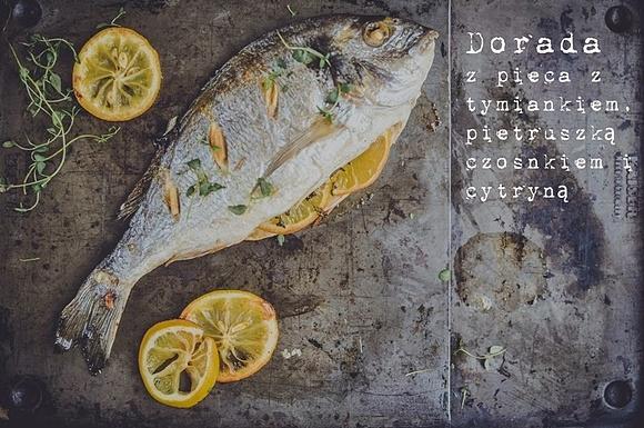 Dorada z piekarnika ze świeżymi ziołami