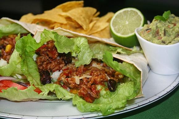 Burritos kuchni meksykańskiej