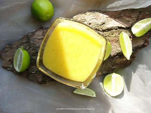 Limonkowy krem lime curd