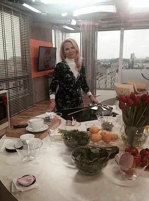 Frittata i sałatka z buraków