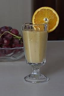 Smoothie bananowo-pomarańczowe
