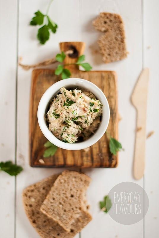 Pasta z makreli z pietruszką