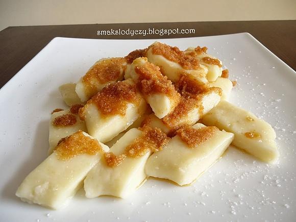 Leniwe pierogi z ziemniakami i twarogiem