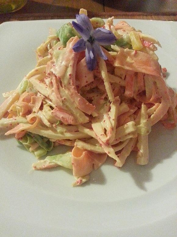 Spicy kani salad - pikantna sałatka krabowa