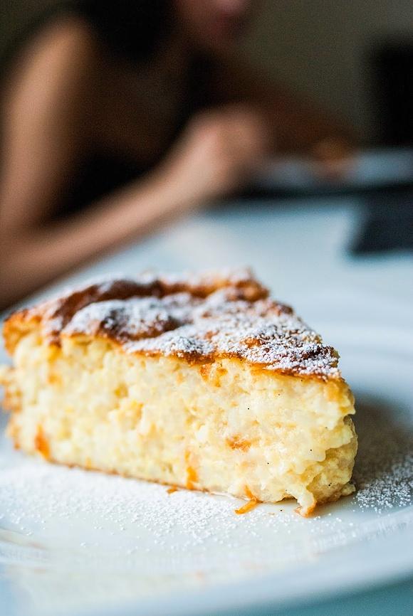 Pomarańczowe ciasto ryżowe