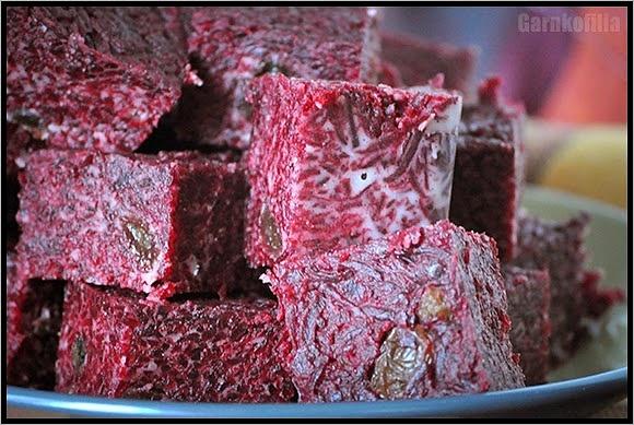 Beetroot halwa - indyjska chałwa z buraków
