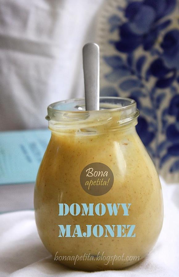 Majonez domowy na occie winnym z musztardą sarepską