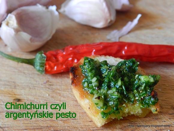 Chimichurri czyli argentyńskie pesto - podstawowy przepis