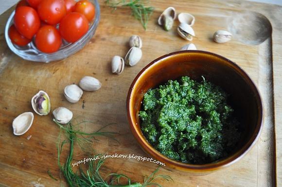 Wiosna wiosna! Zielone pesto z pietruszką i pistacjami