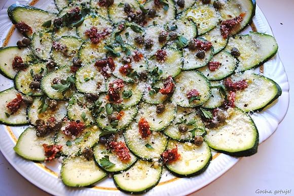 Carpaccio z cukinii