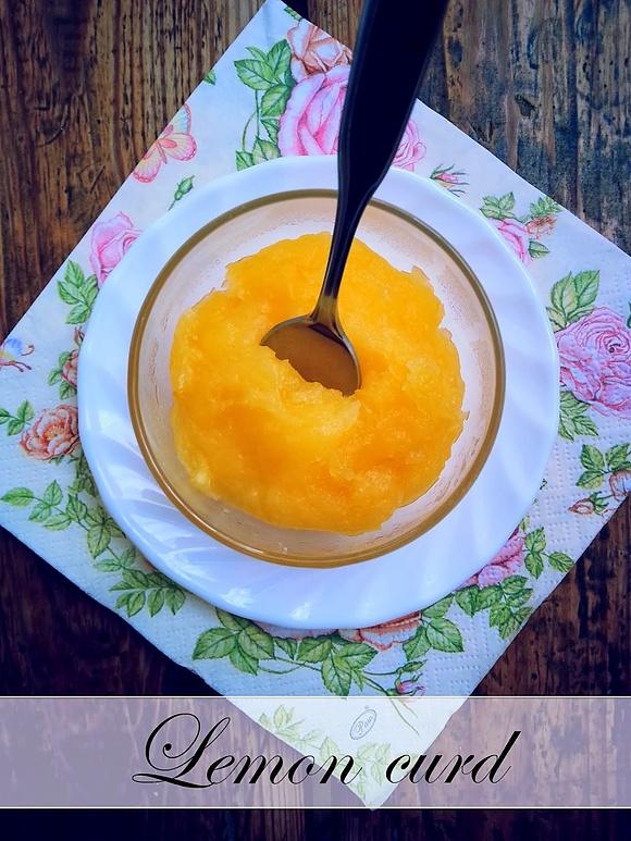 Cytrynowy krem lemon curd