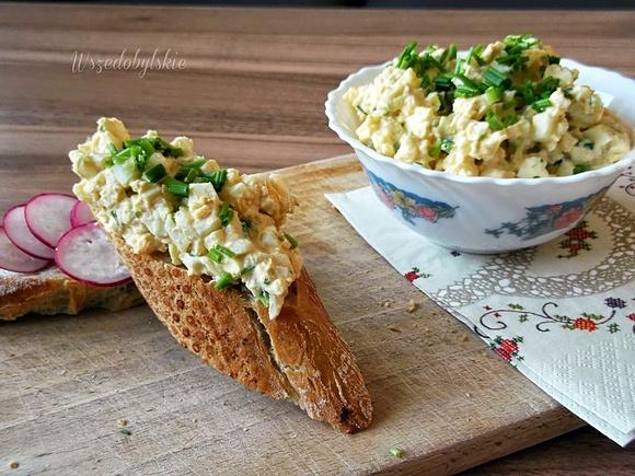 Pasta jajeczna szybka i tania kanapkowa