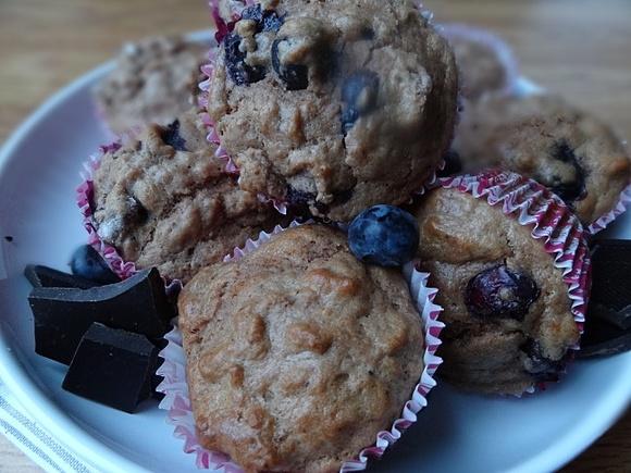 Muffiny czekoladowe bez cukru
