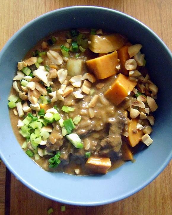 Curry Massaman z wołowiną