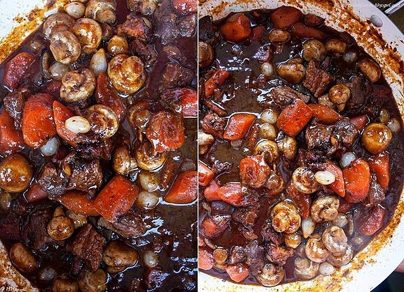 Beef Bourguignon - klasyczny gulasz wołowy w czerwonym winie