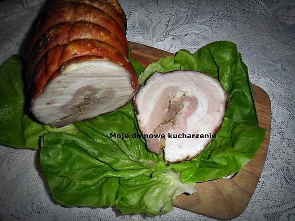 Boczek rolowany na kanapki