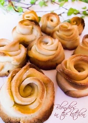 Kruche maślane różyczki