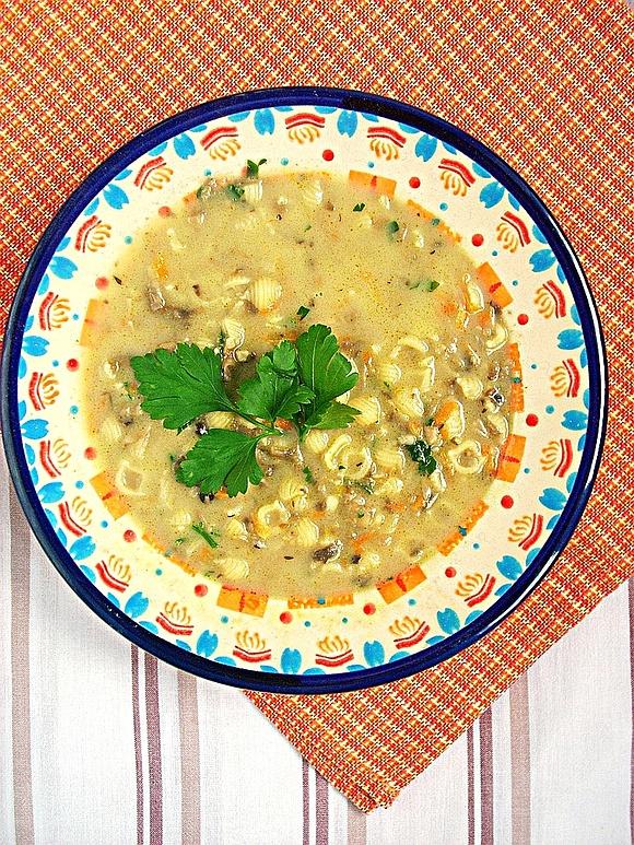 Zupa pieczarkowa Mama i smak dzieciństwa