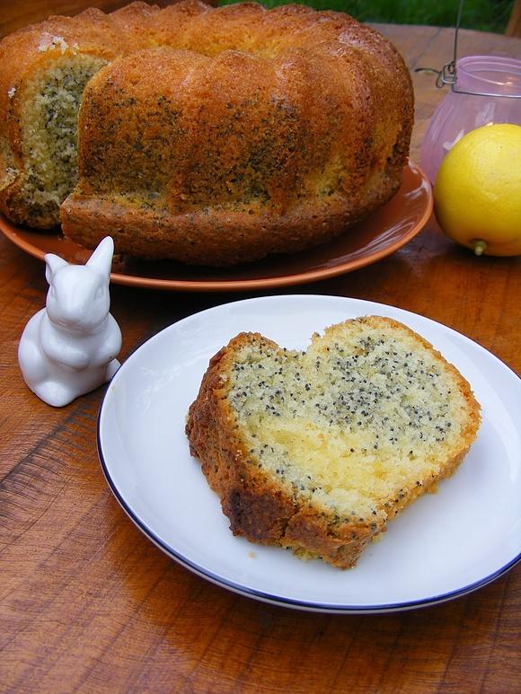 Babka cytrynowa z makiem