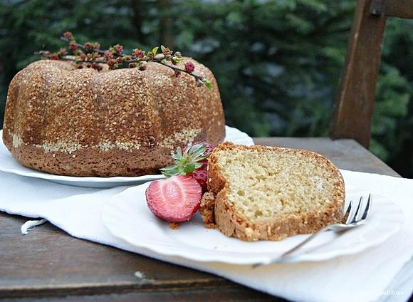 Sezamowa babka z tahini