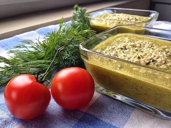 Zupa krem awokado-koperkowa raw