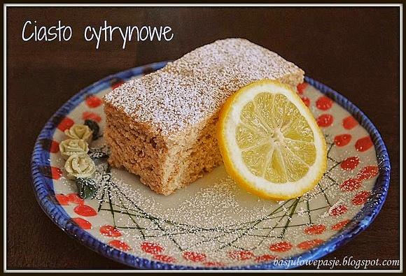 Ciasto cytrynowe