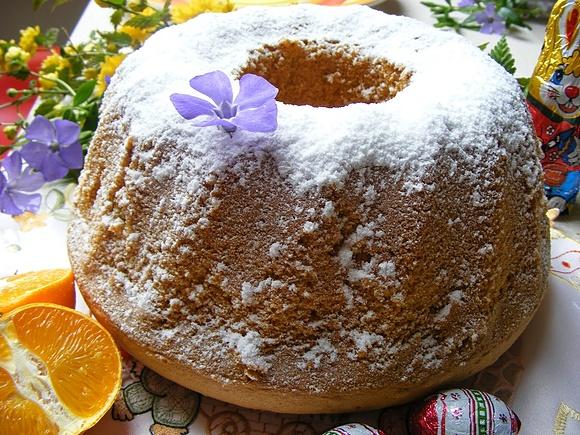 Babka wielkanocna cytrynowa
