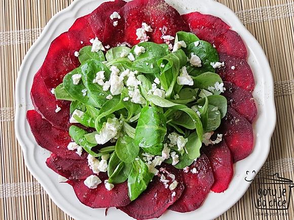 Carpaccio z buraków