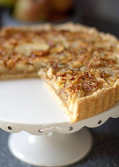 Tarta jabłkowa z karmelem