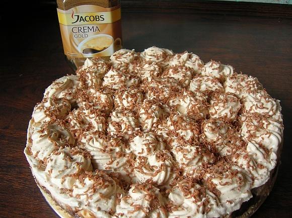 Banoffee Pie z kawową bitą śmietaną