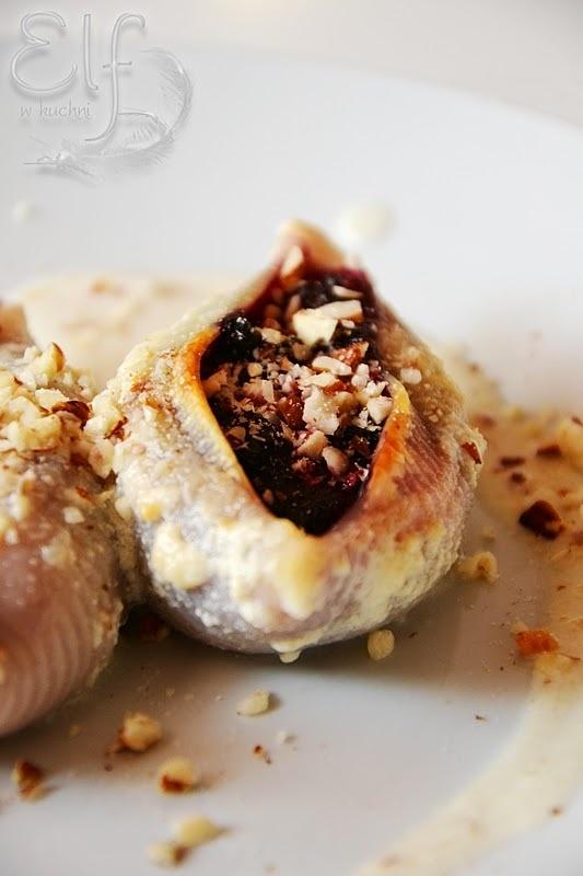 Conchiglioni z owocami leśnymi