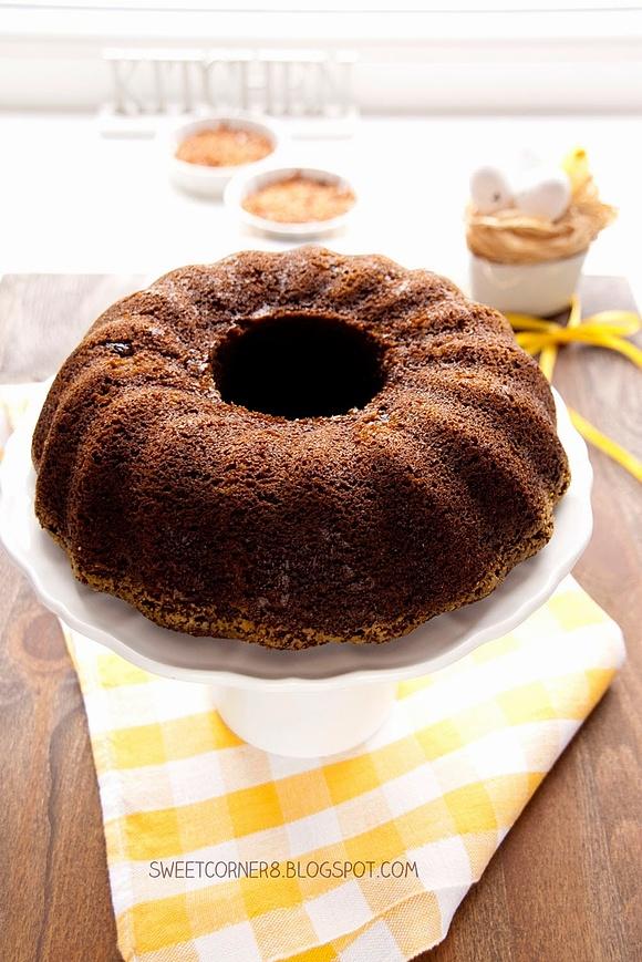 Bezglutenowa babka marchewkowa z mąki z ziaren słonecznika i kaszy jaglanej