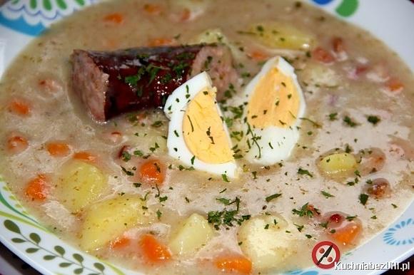 Wielkanocny żurek na zakwasie