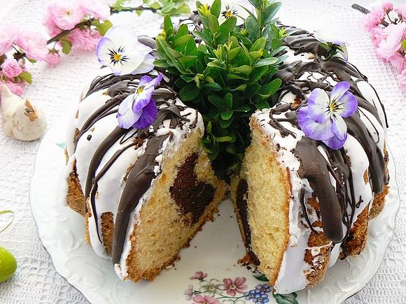Pomarańczowa babka