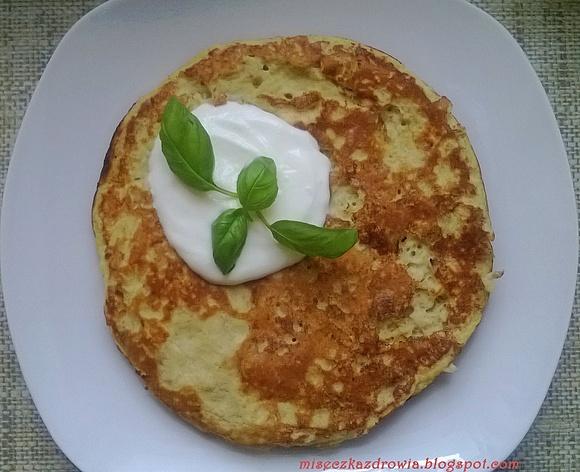 Omlet bananowo owsiany