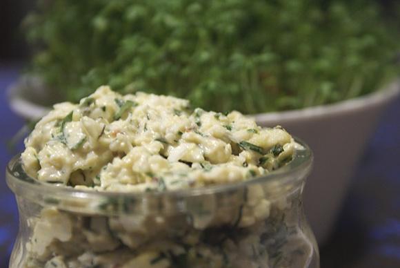 Pasta jajeczna wiosenna