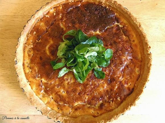 Quiche Lorraine na kruchym cieście