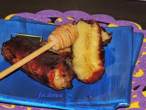 Banany smażone w papierze ryżowym