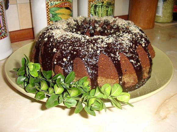 Babka z kremem czekoladowym