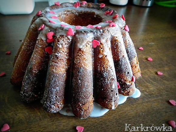 Babka marmurkowa z łatką