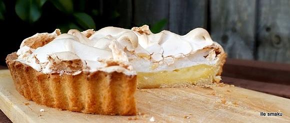 Wiosenna tarta cytrynowa z bezą