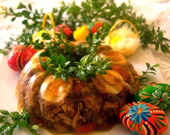 Gęsio-kurczakowa galaretka