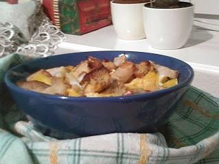 Kokosowy pudding chlebowy