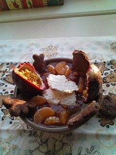 Owsianka ze świątecznymi smakołykami