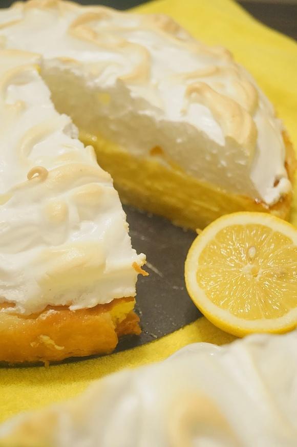 Cytrynowa tarta z bezą lemon meringue pie