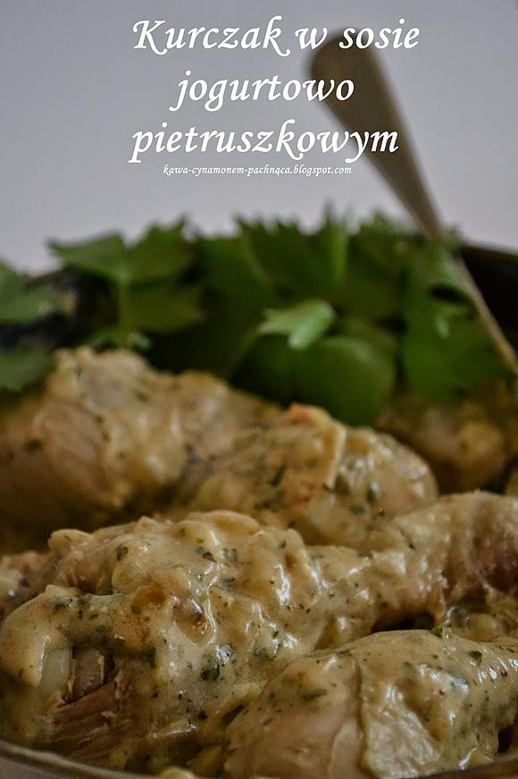 Kurczak w sosie śmietankowo-pietruszkowym